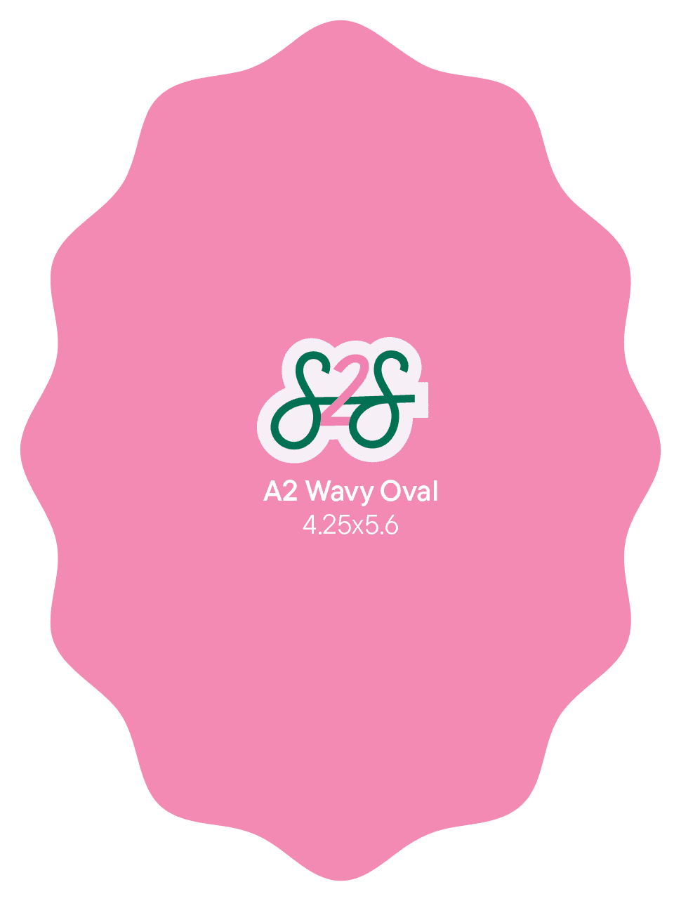 A2 Wavy - Oval