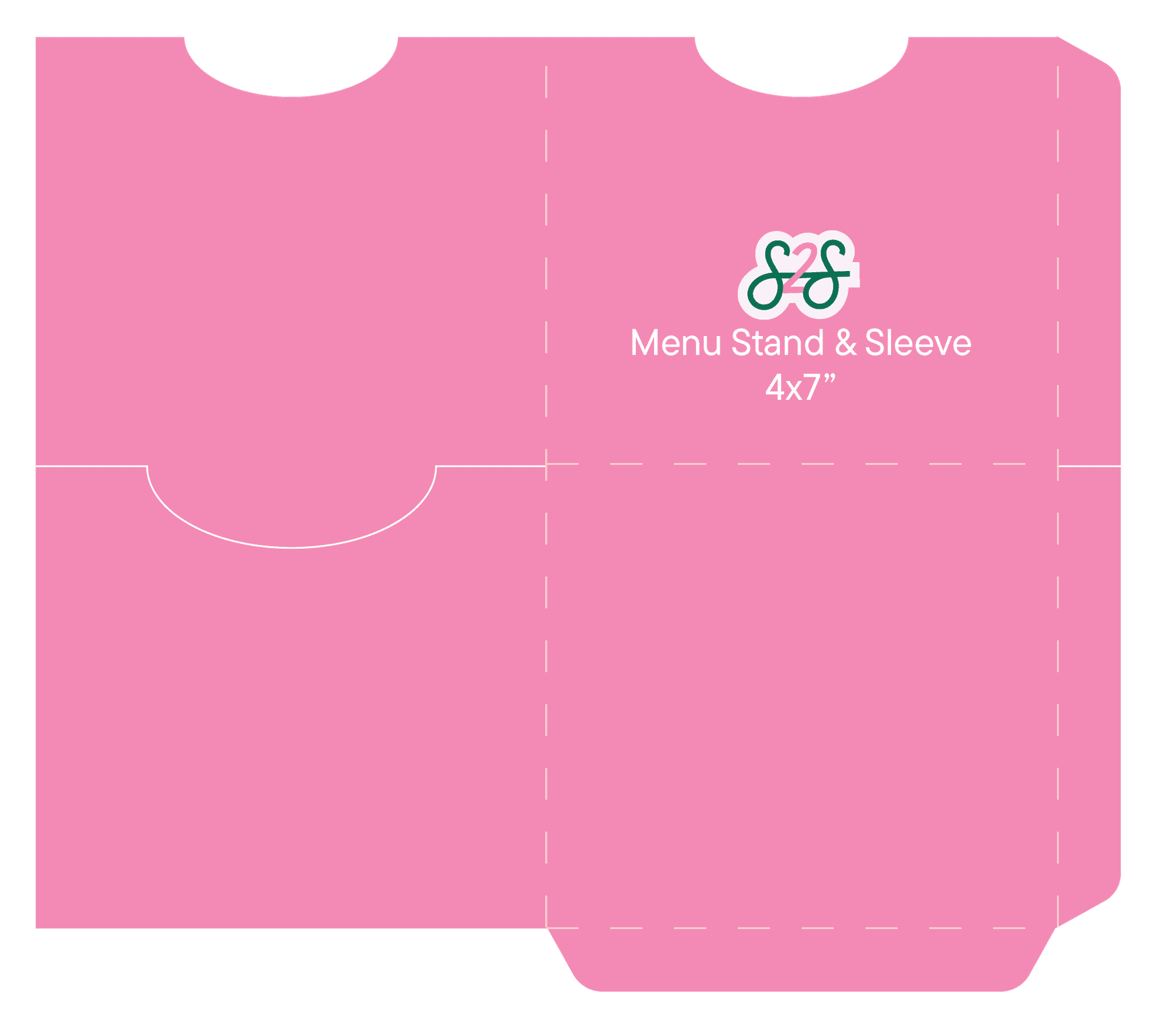 Menu Stand + Sleeve