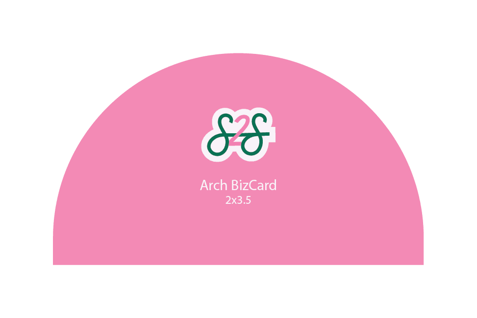 Arch Business Card - Landscape