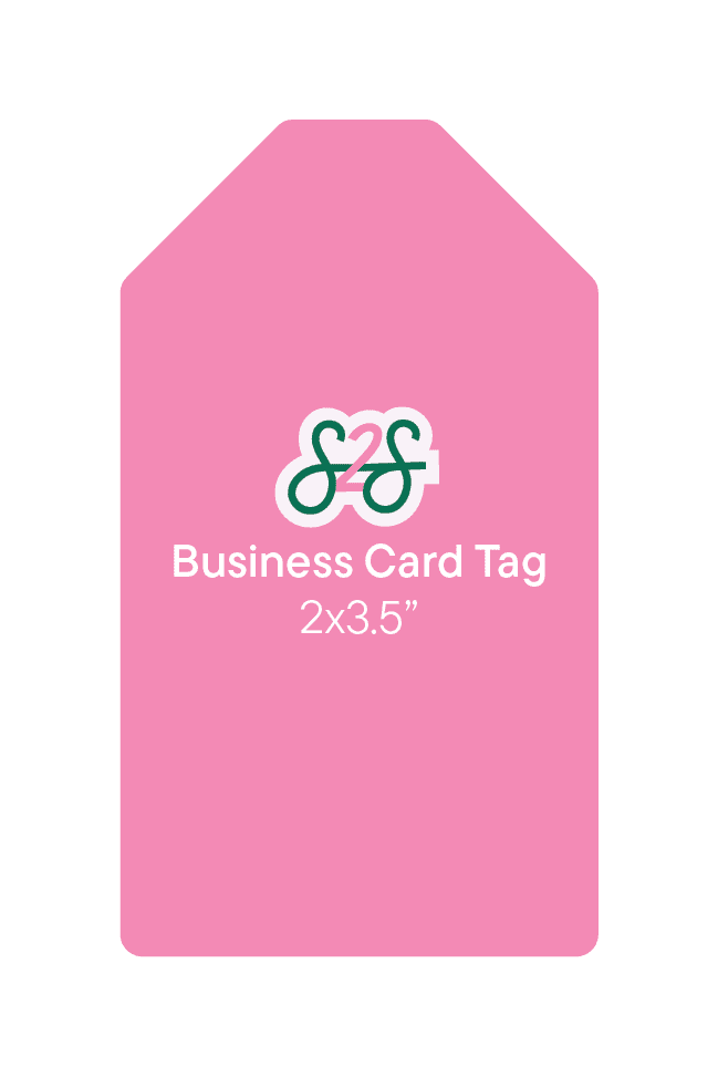 Tag - Shallow Angle - No hole