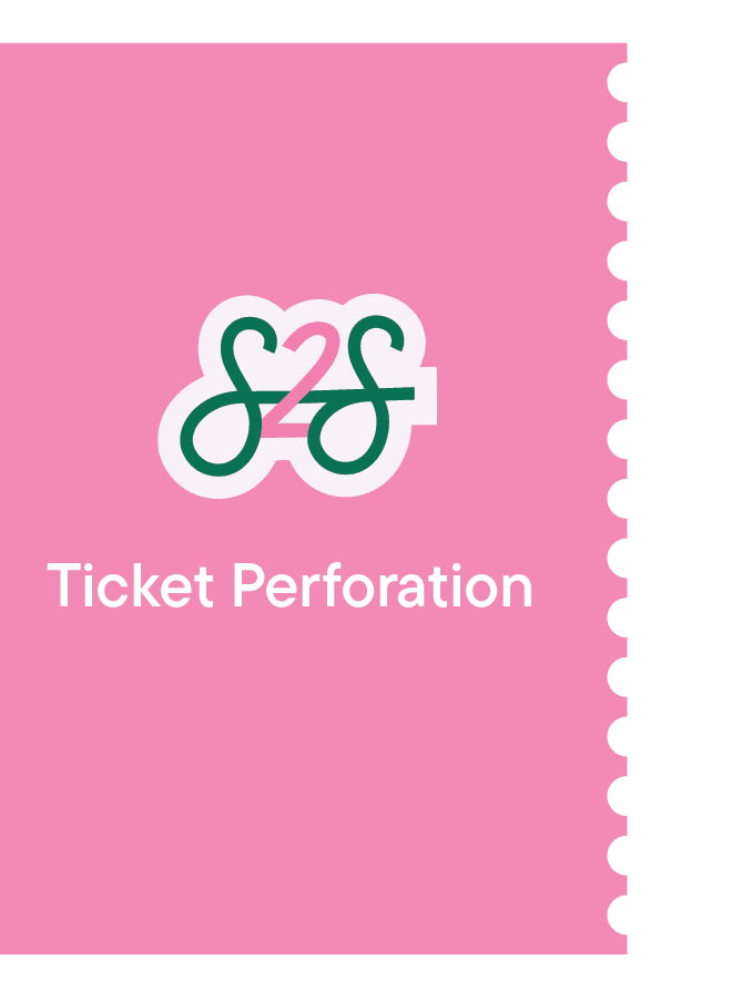 Ticket Perforation Edge