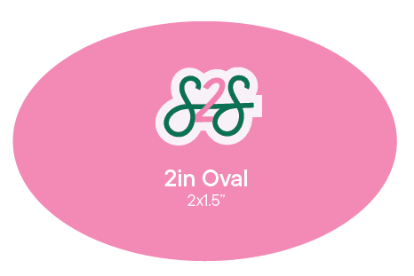 2in Oval