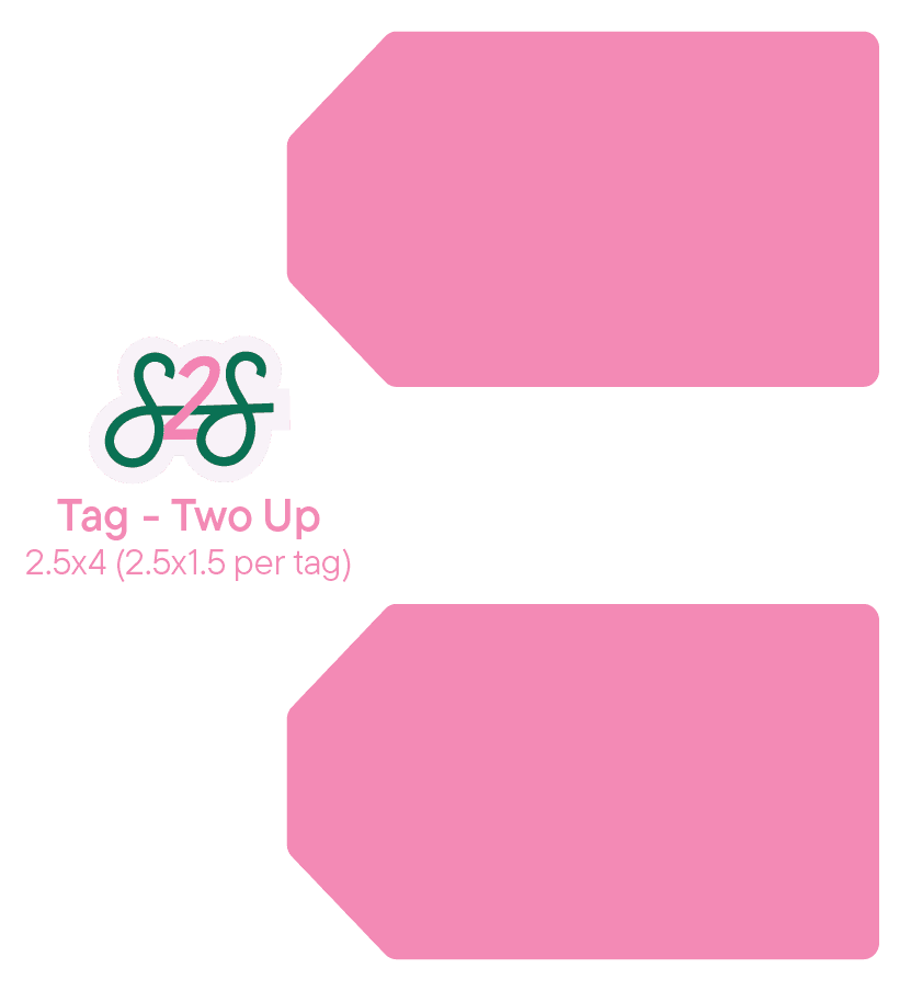 Small Tag TwoUP