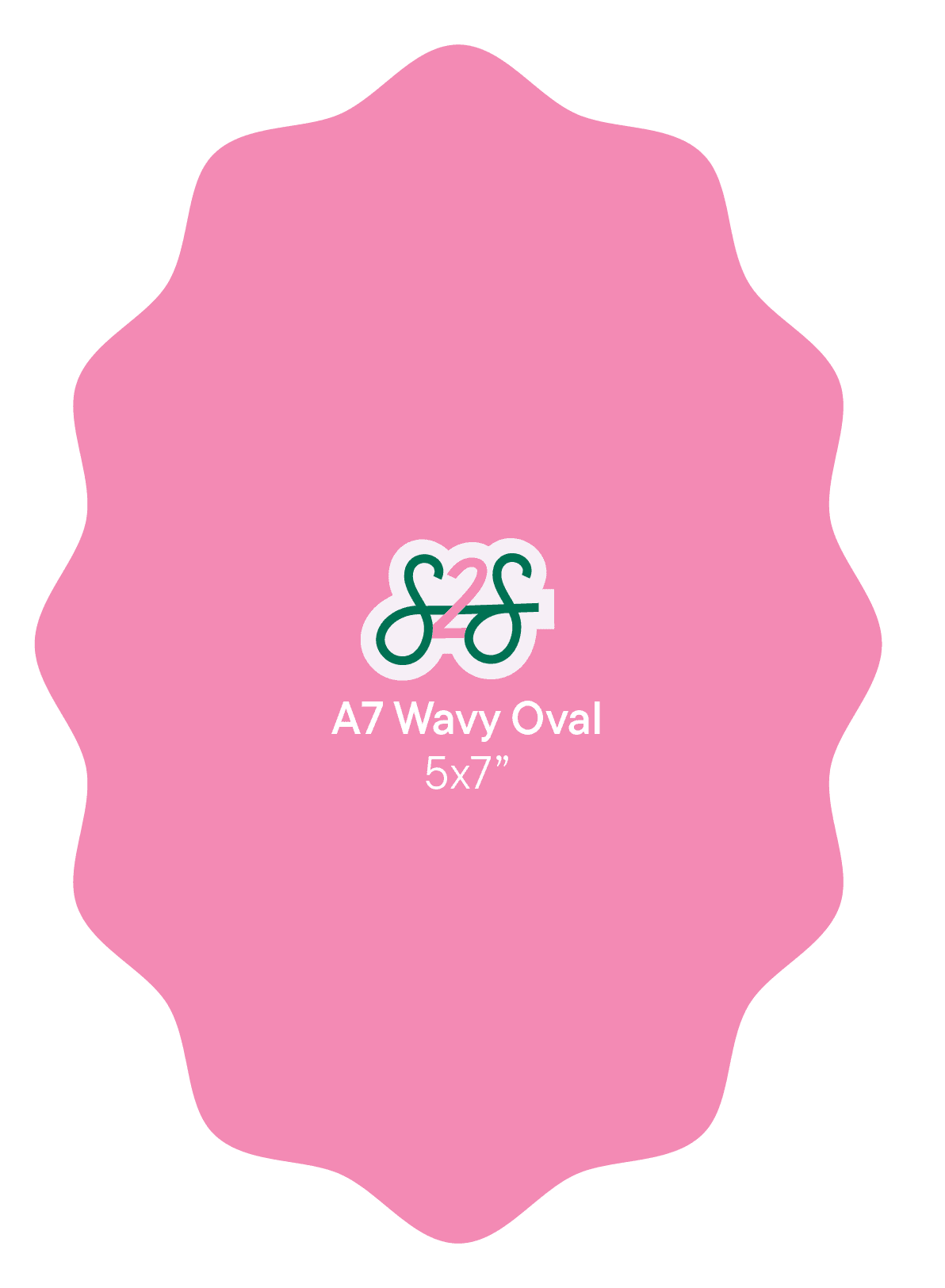 A7 Oval - Wavy