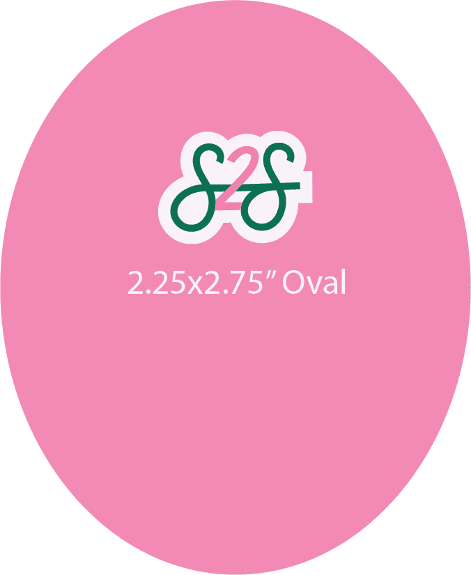 2.25x2.75 Oval