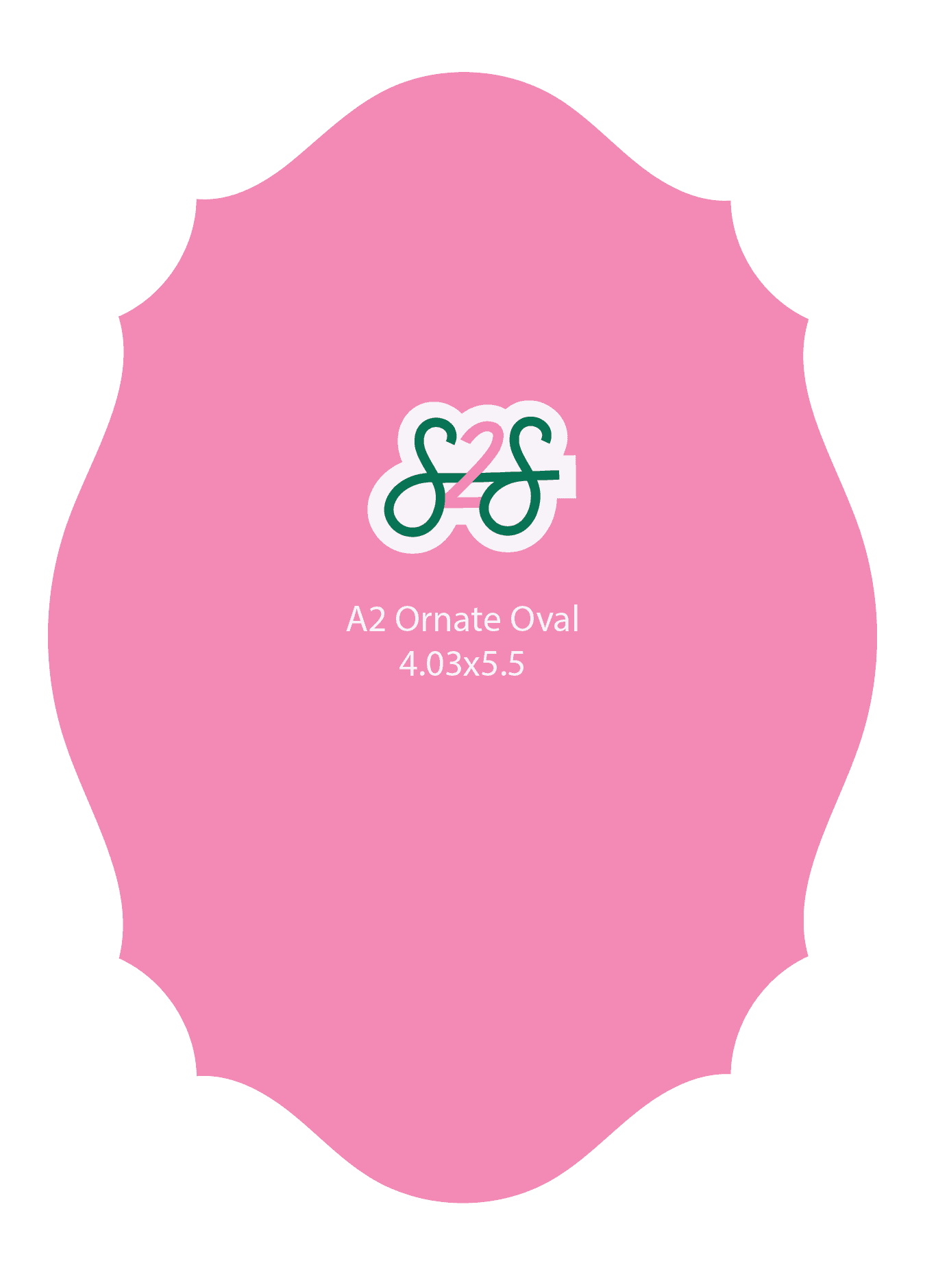 A2 Oval - Ornate